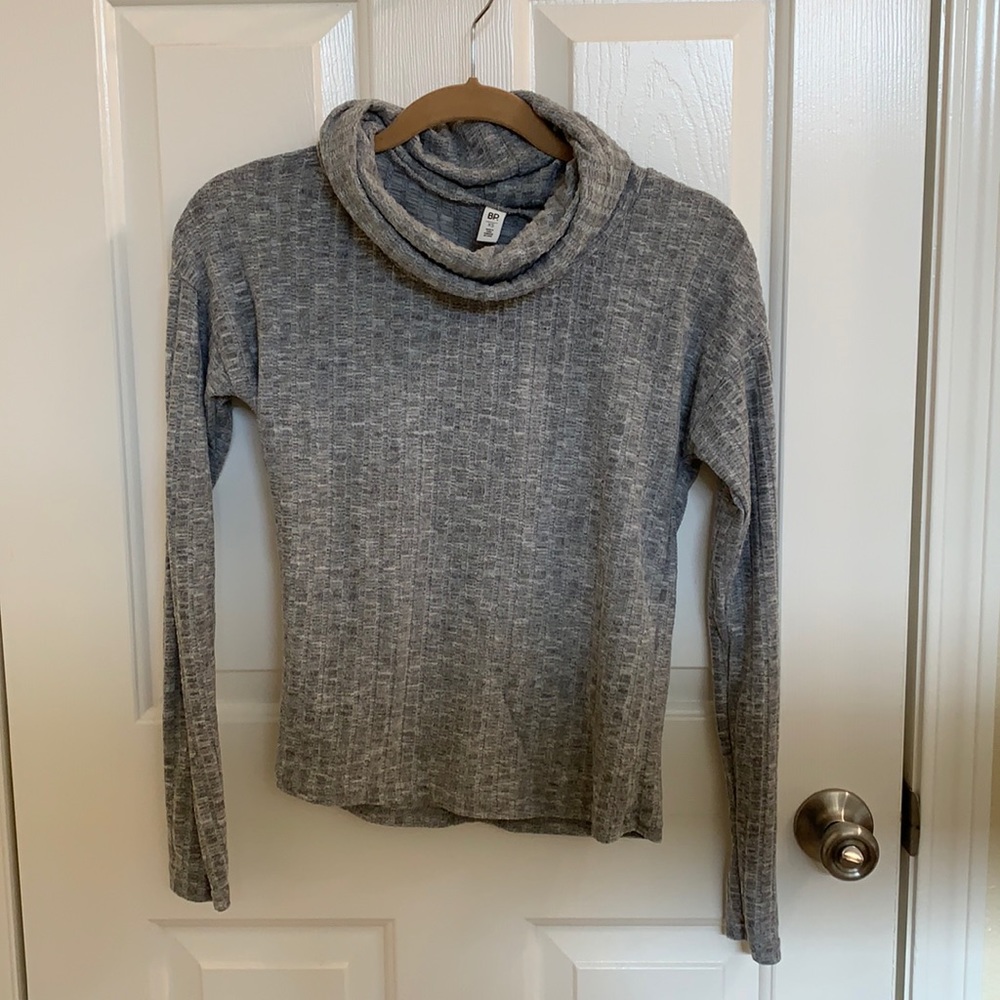 BP Grey Turtleneck